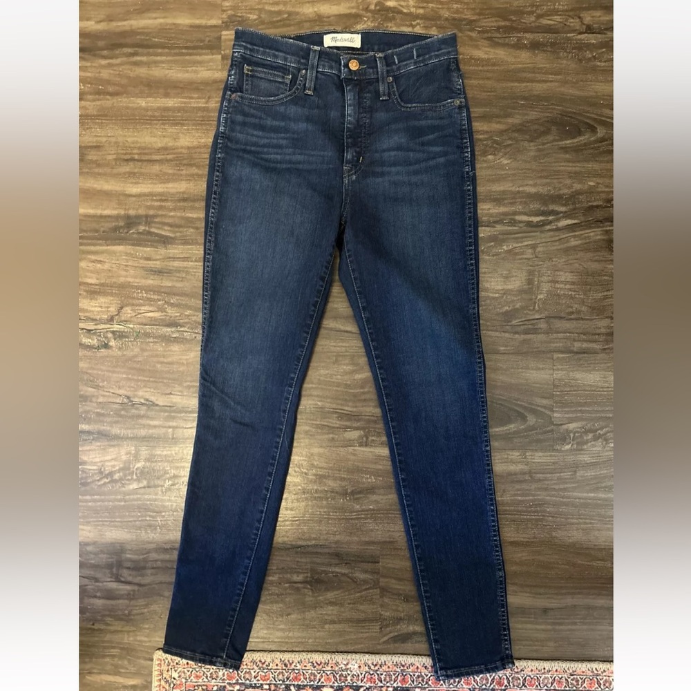 Worn Once - Madewell Dark Blue Skinny Jeans - Size 27
